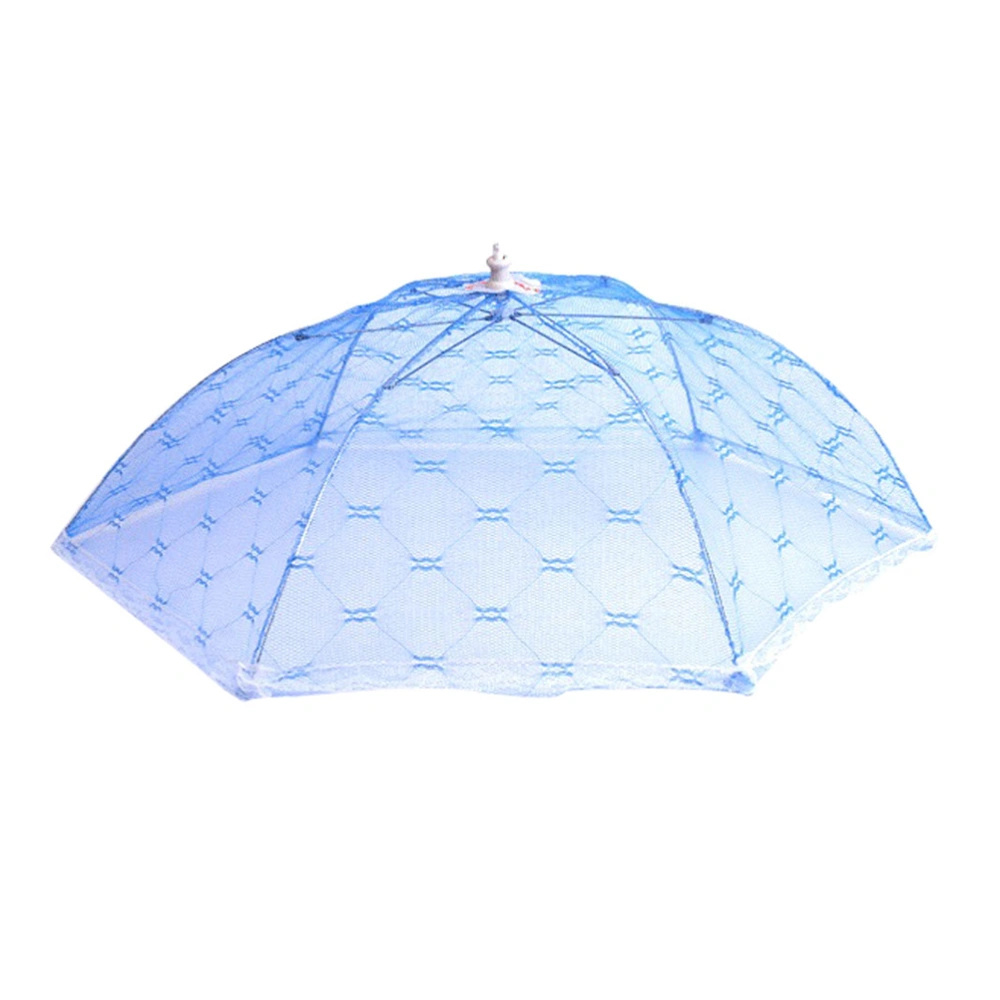 3pcs Lace Umbrella Food Covers Pop-Up Mesh Net Foldable Kitchen Anti Fly Mosquito Food Cover for BBQ Picnics Outdoor (Assorted Color)