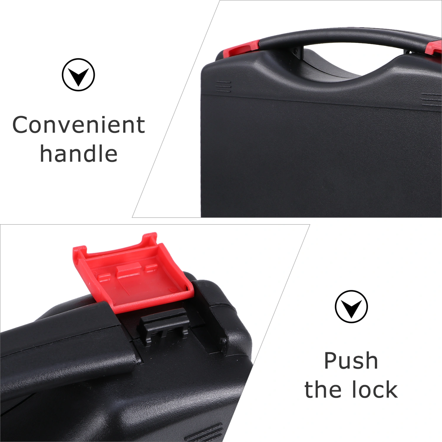 Multifunctional Plastic Tool Box Portable Case Carrying Case Storage Box