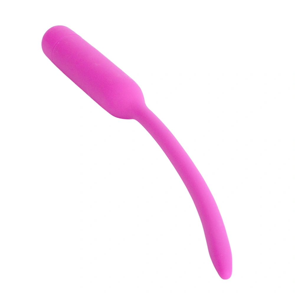 Male Urethral Vibrating Silicone Dilator Stimulator Masturbating Silicone Rod (7.5mm Diameter)