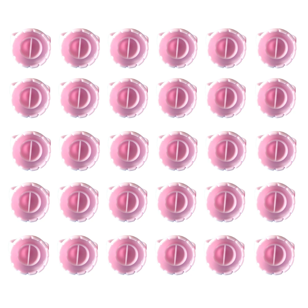 100pcs Eyelash Glue Delay Cup Grafting Eyelash Tool for Store Home Salon (Pink)