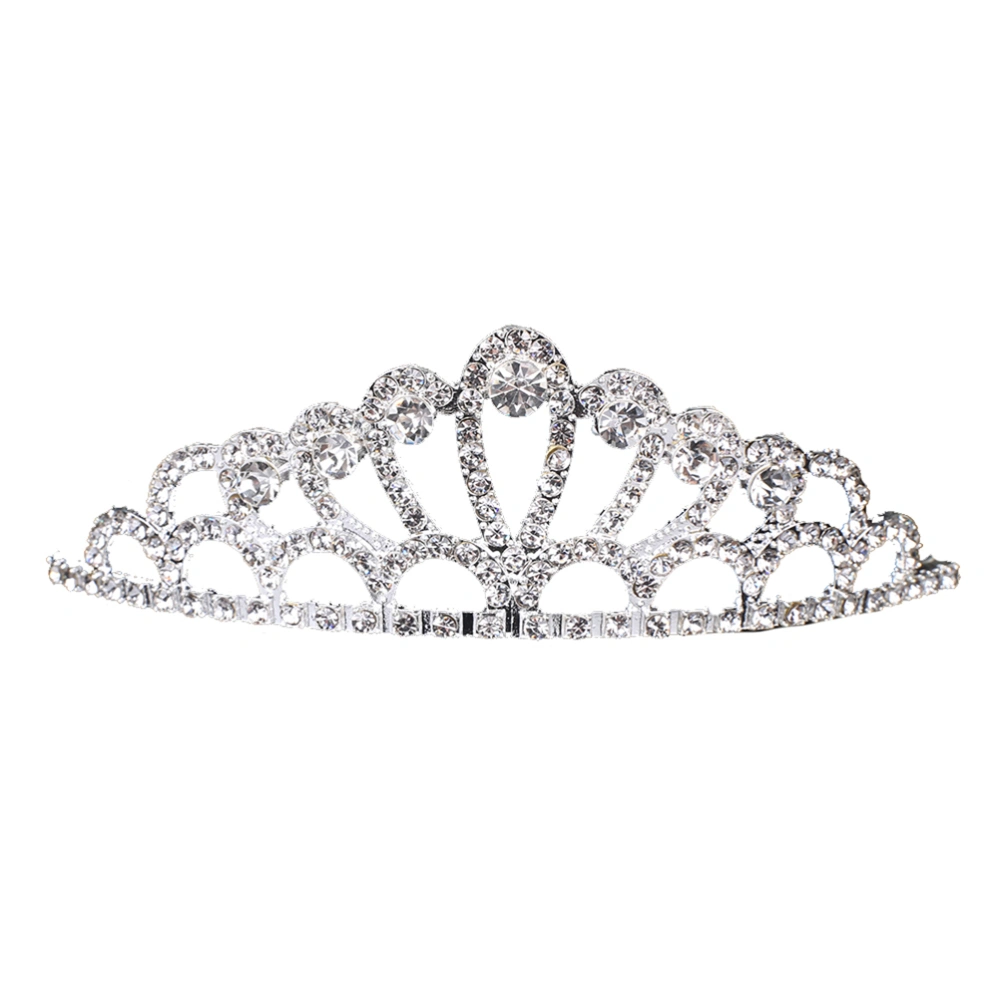 Perfect Crystal Girls Tiara Crown Childrens Tiara Headband for Brithday Wedding Prom