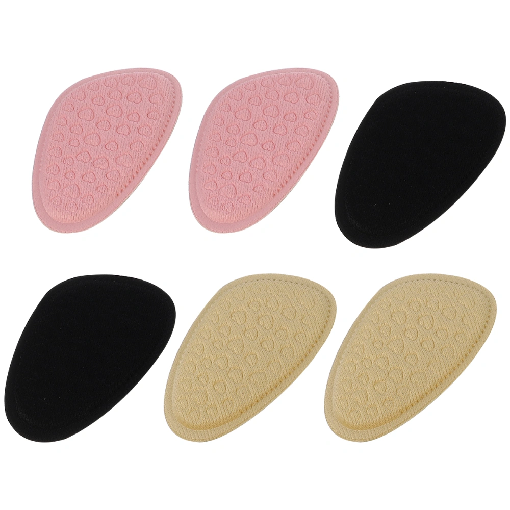 6 Pairs of High-heel Half Sole Mat Half Yard Front Mat Skid-Resistance Pad