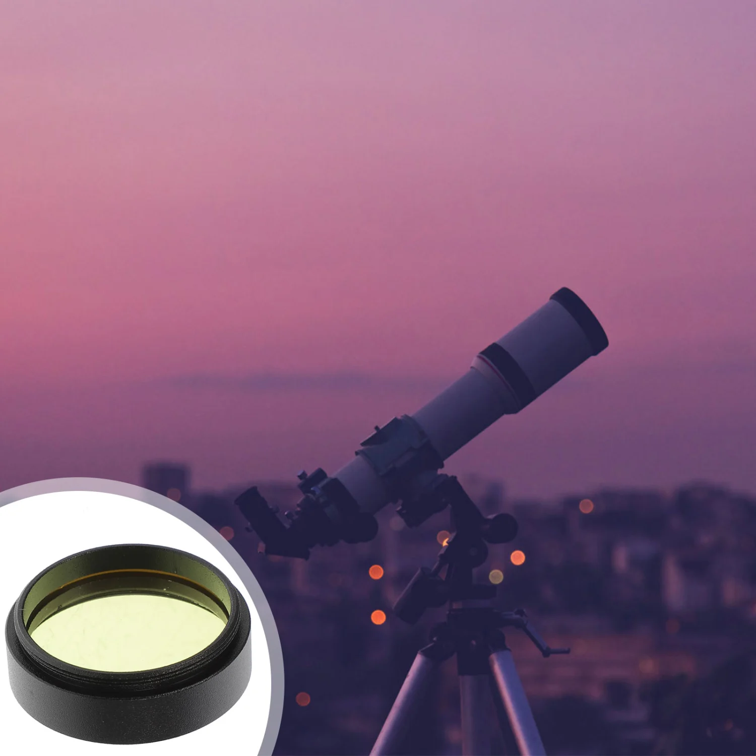 Astronomical Telescopic Transmission Moon Filter Accessories (1.25 inch)