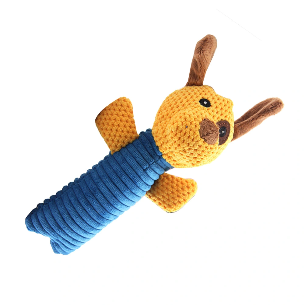 Dog Chew Toy Sound Cotton Pet Puppy Toys Squeaky Pets Bite Chewing Puppy Dog Toy (Dog)