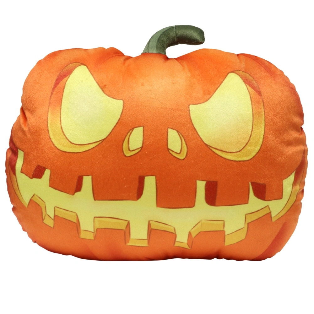 1Pc Throw Pillow Halloween Pumpkin Cushion Pumpkin Plush Toy Pumpkin Doll