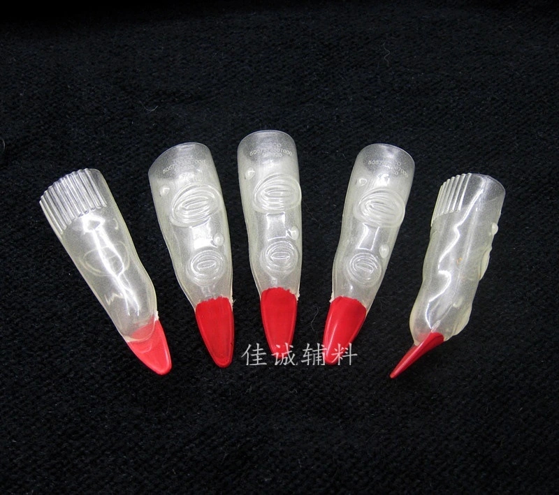 10pcs Halloween Witch Fingers Nail Covers Prank Fake Fingers Glowing Costume Props