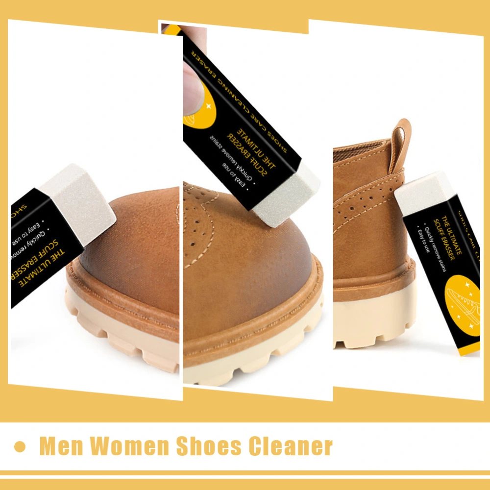 2pcs Practical Leather Shoes Wipe Shoes Cleaning Eraser Shoes Cleaning Tool