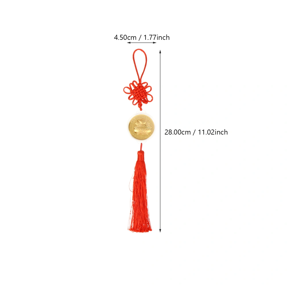 2 Pcs Reusable Car Pendants Festive Hangings Spring Festival Hanging Pendants