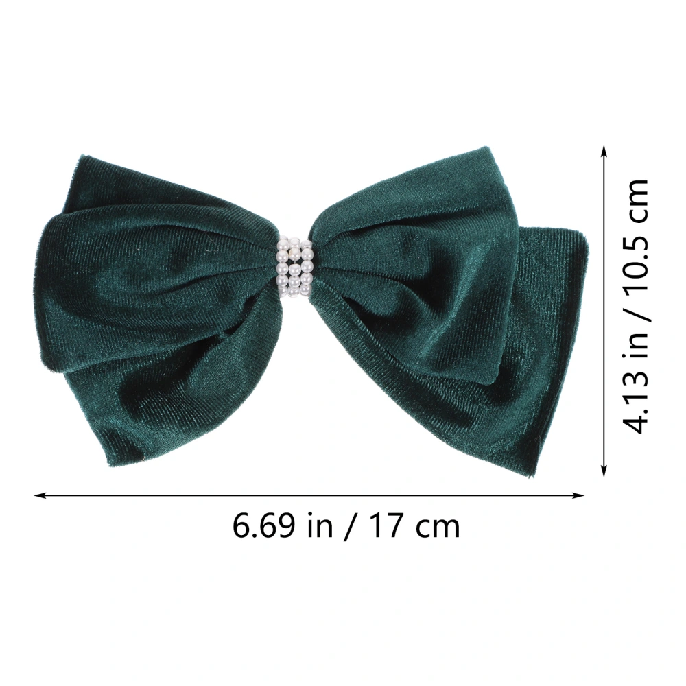 Adorable Bowknot Hairpins Fashion Hair Clip Pretty Barrette Fashion Hair Accessory for Woman Girl Lady (Green)