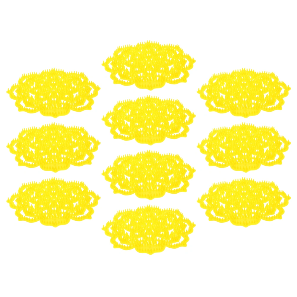 10pcs Urinal Scented Mats Urinal Aromatic Tablets Practical Urinal Deodorizer