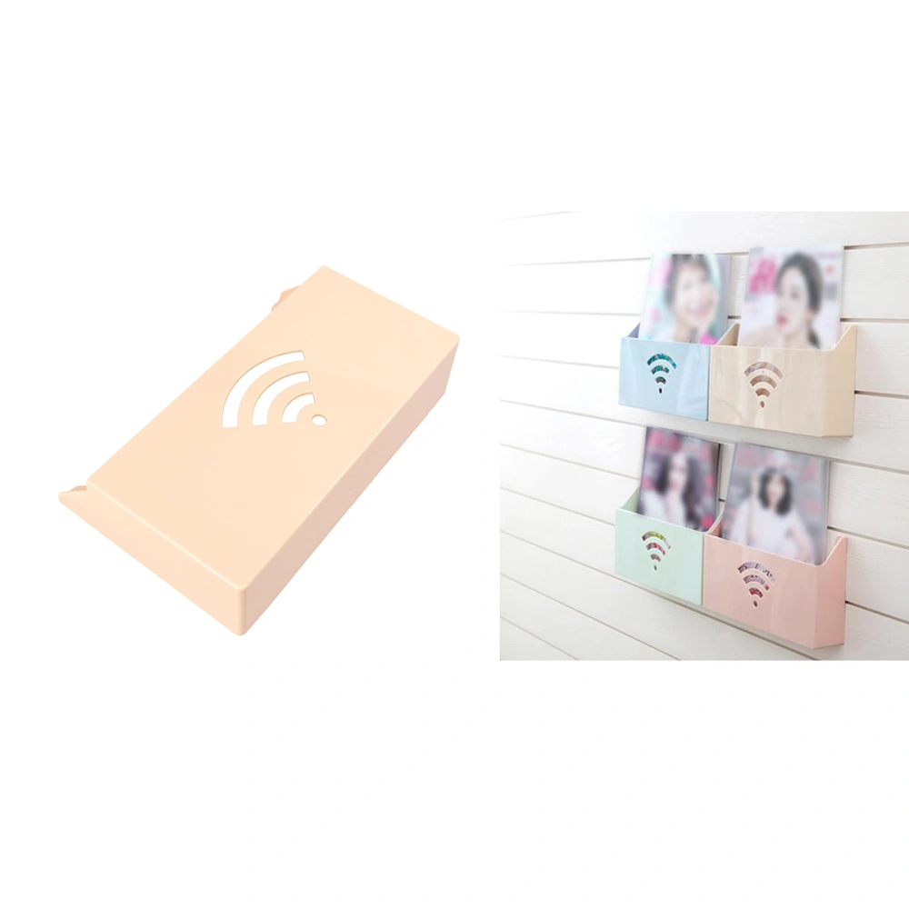 Router Storage Box Hollow Creative Wall Hanging WIFI Light Cat Plastic Storage Container Household Supplies