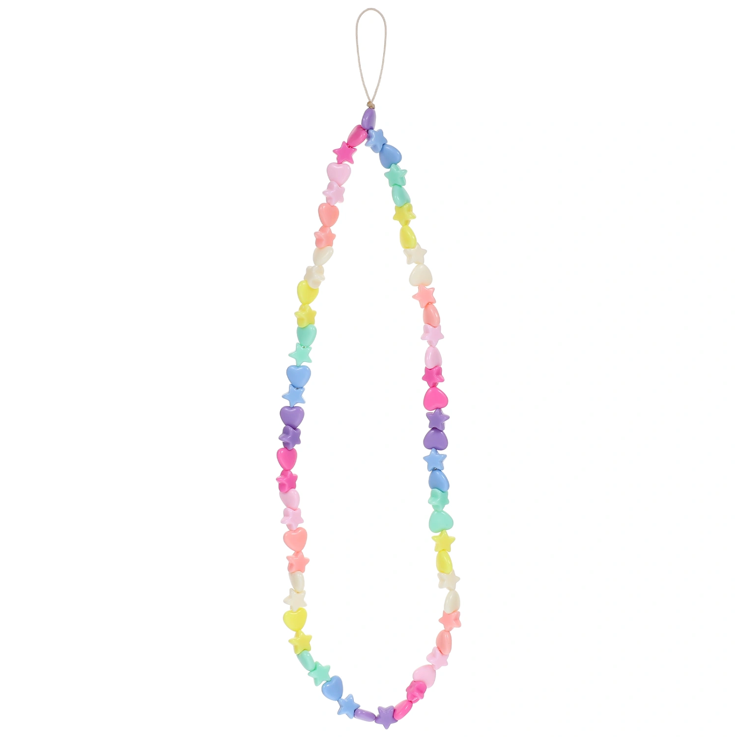 Delicate Beaded Phone Lanyard Anti-lost Phone Chain Beaded Phone Wrist Strap