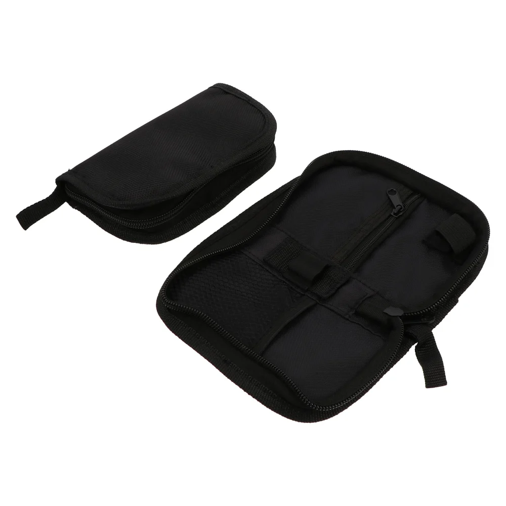 2pcs Travel Portable Glucose Meter Storage Case Diabetes Medical Supplies