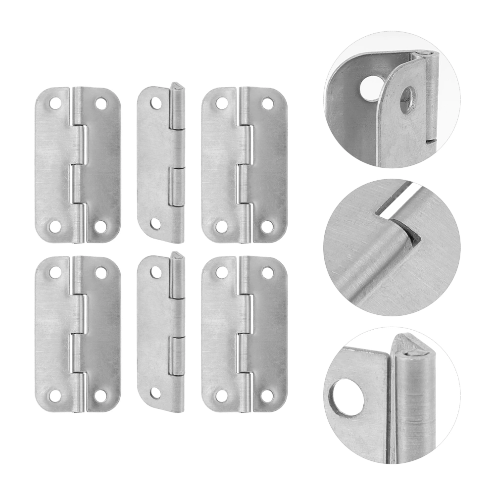 6pcs Cooler Hinge Stainless Steel Replacement Hinge For Ice Chest Cooler