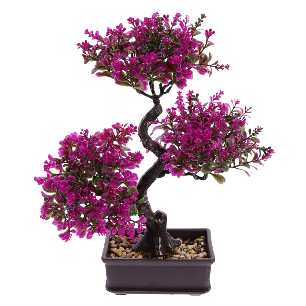 Artificial Potted Plants Desktop Faux Potted Plants Bonsai Ornament for Home