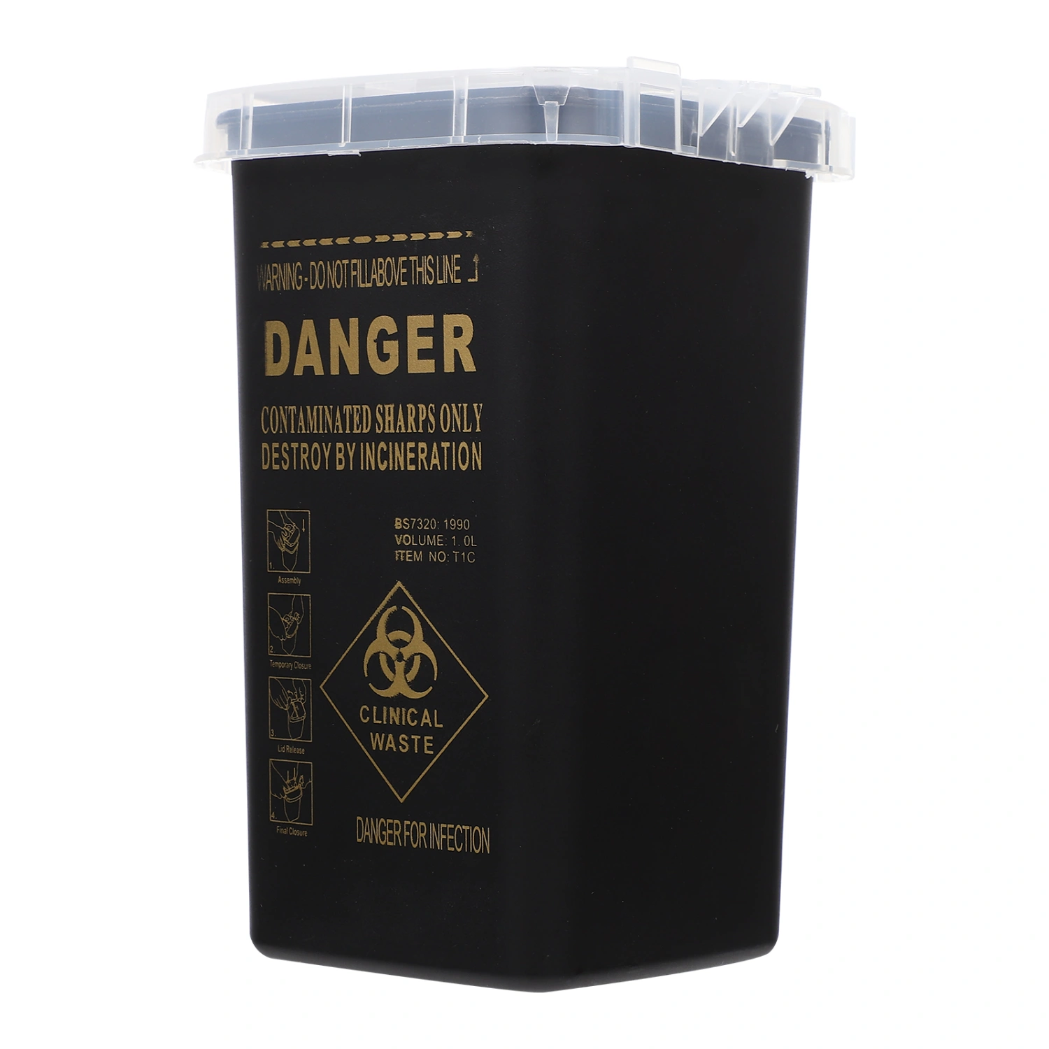 Creative Blades Storage Container Sharps Collection Bucket Recycling Case