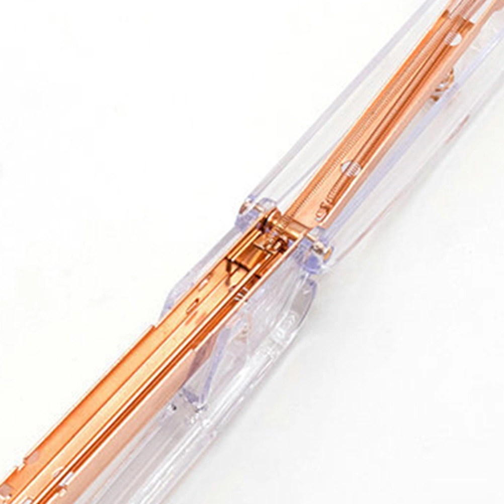 Rose Gold Desktop Stapler Classic Modern Design to Brighten Up Your Desk Elegant Office Desk Accessory