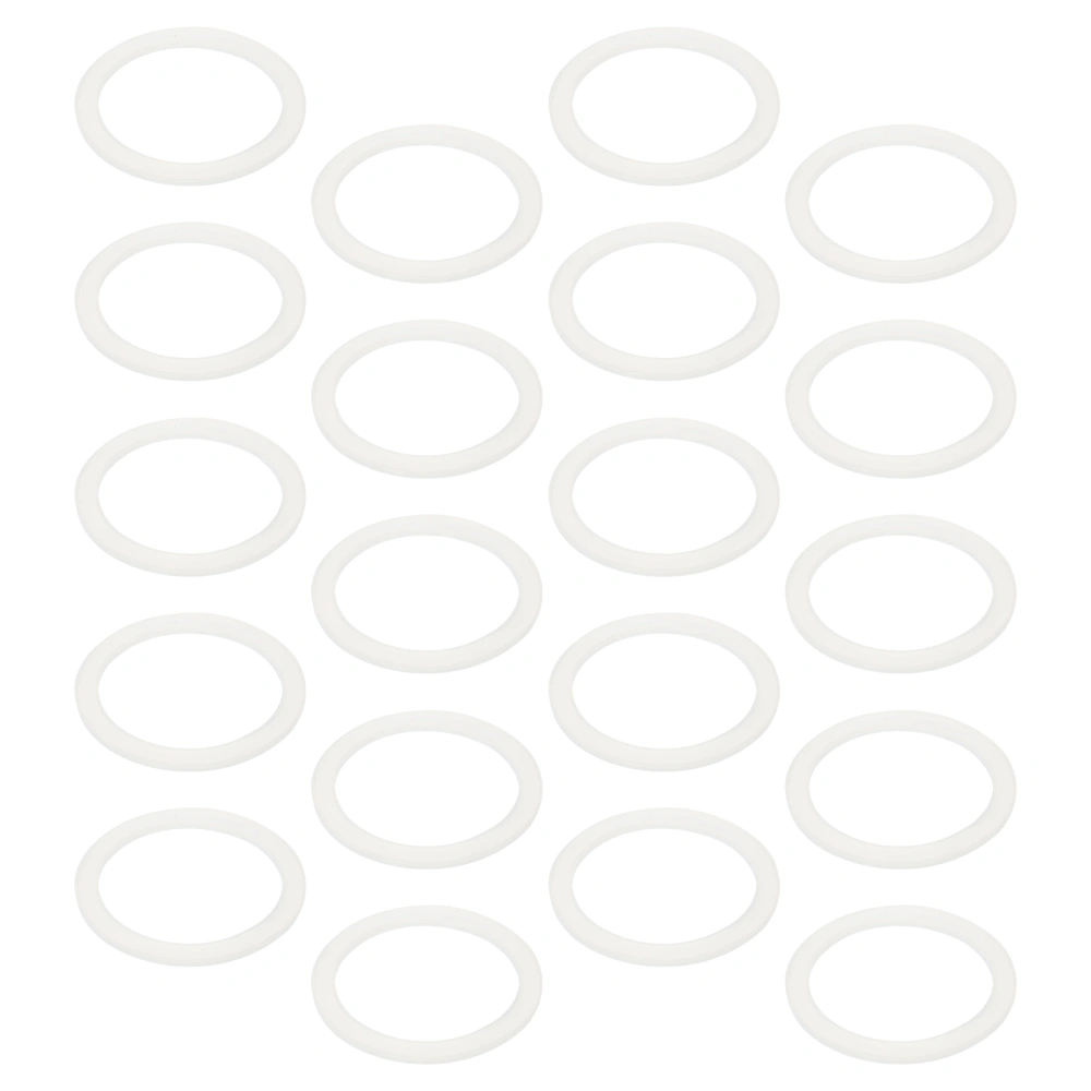 20Pcs Mason Jars Sealing Rings Silicone Rings for Jar Lids Leakproof Sealed Rings Jar Gaskets