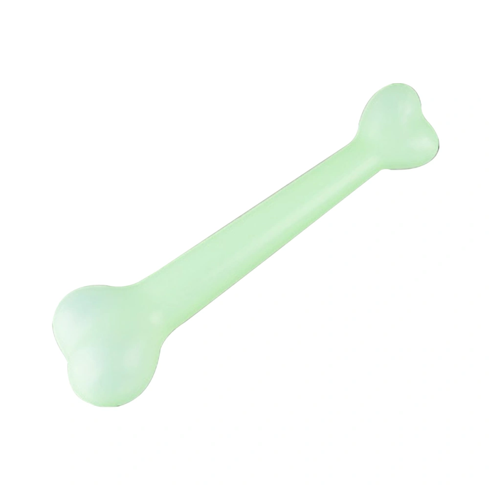 Halloween Props Simulative Human Skeleton Plastic Bones Model Dog Bones Toy False Bones (Light Green)