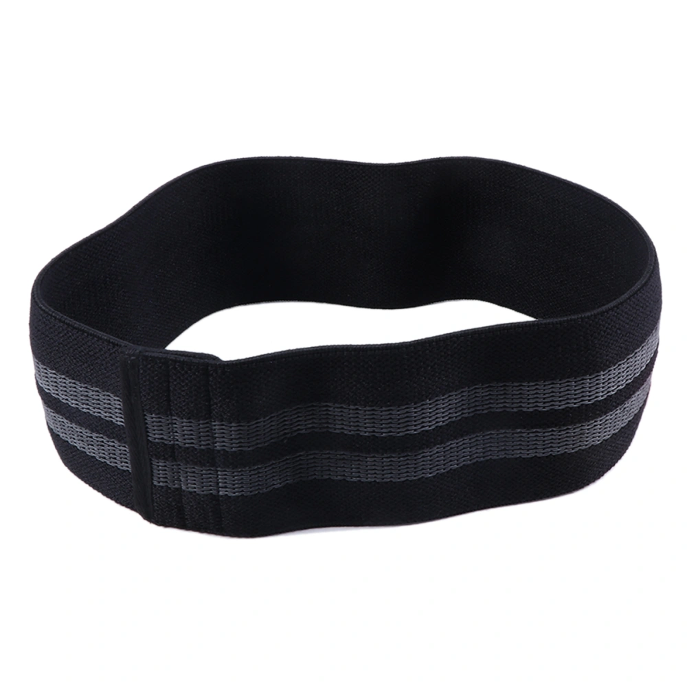 Resistance Hip Exercise Bands Elastic Sports Training Loops Non-slip Fitness Bands for Physical Therapy Size S(Black)