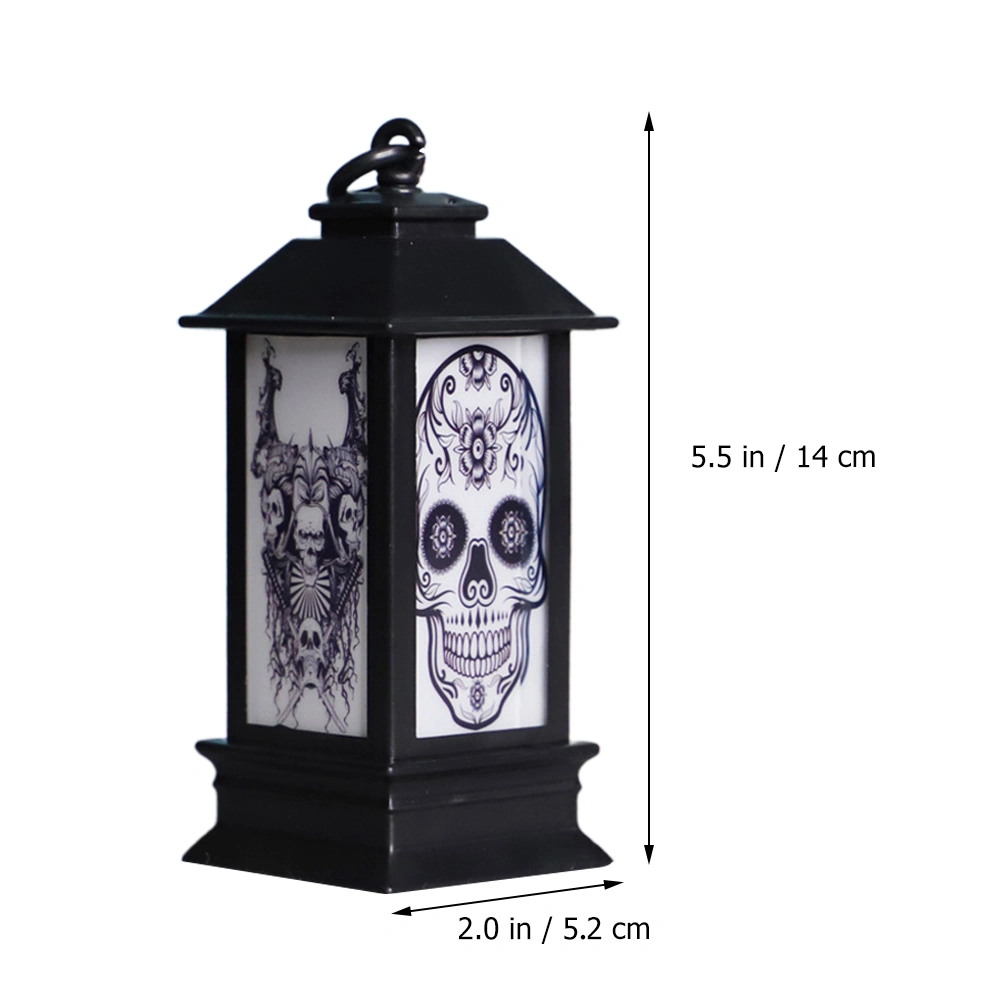 2pcs Halloween Themed Design Night Lamp LED Light Atmosphere Lamp for Decor