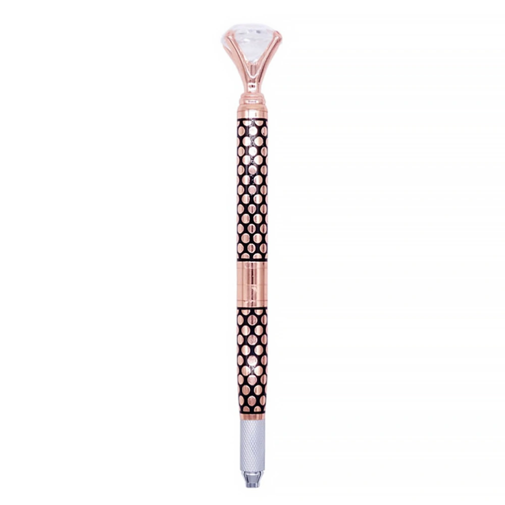 Eyebrow Pen Microblading Pen 3 Head Needles Embroidered Pen