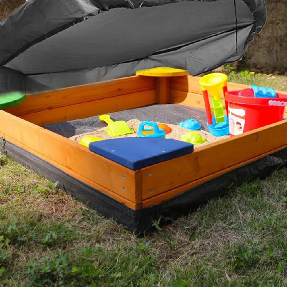 Garden Sandpit Cover Dustproof Sandpit Cover Small Bath Sandbox Protector