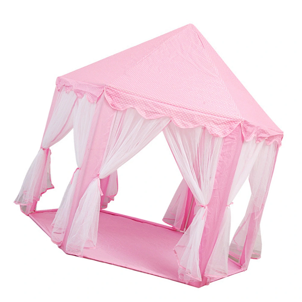 1Pc Children Boys Girls Playing Tent Interesting Children Game Tent House (Pink)