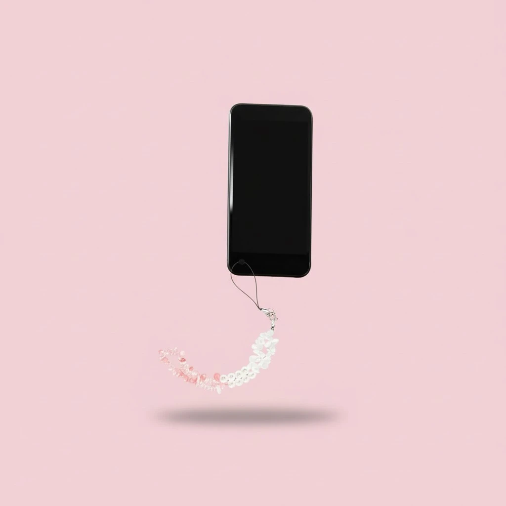 Mobile Phone Anti-lost Crystal Chain Mobile Phone Hanging Chain Decoration