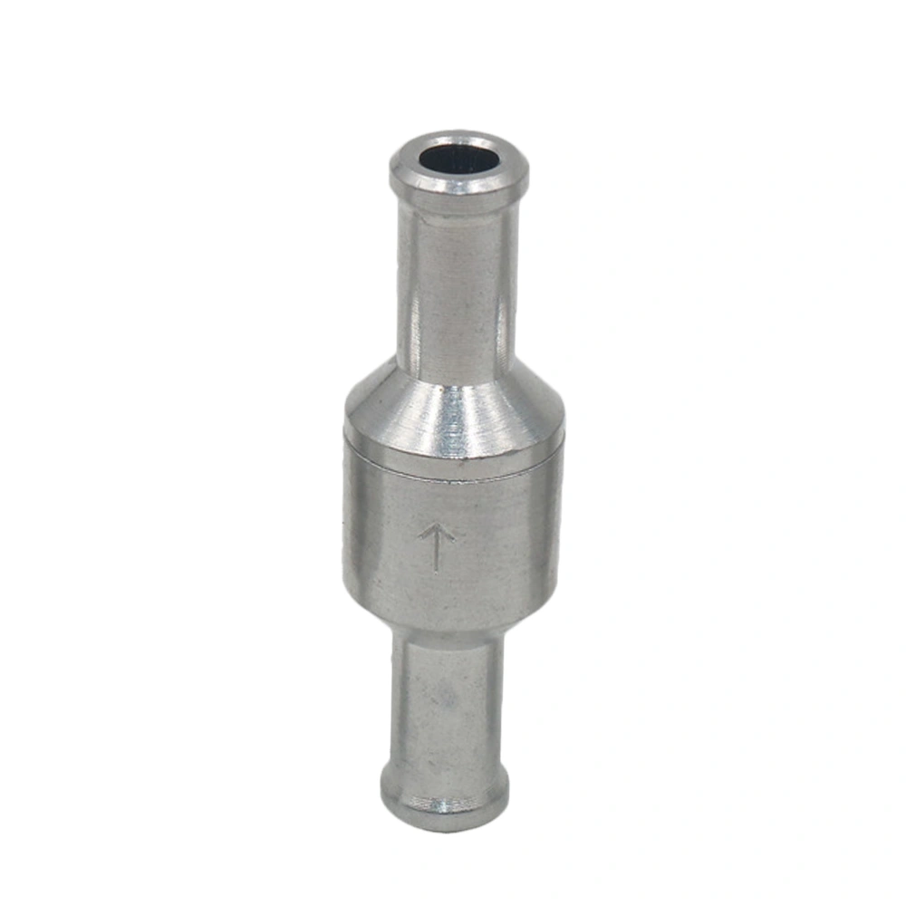 Automobile Aluminum Alloy Gasoline Diesel Fuel One-way Check Aluminum Alloy Check (8mm)