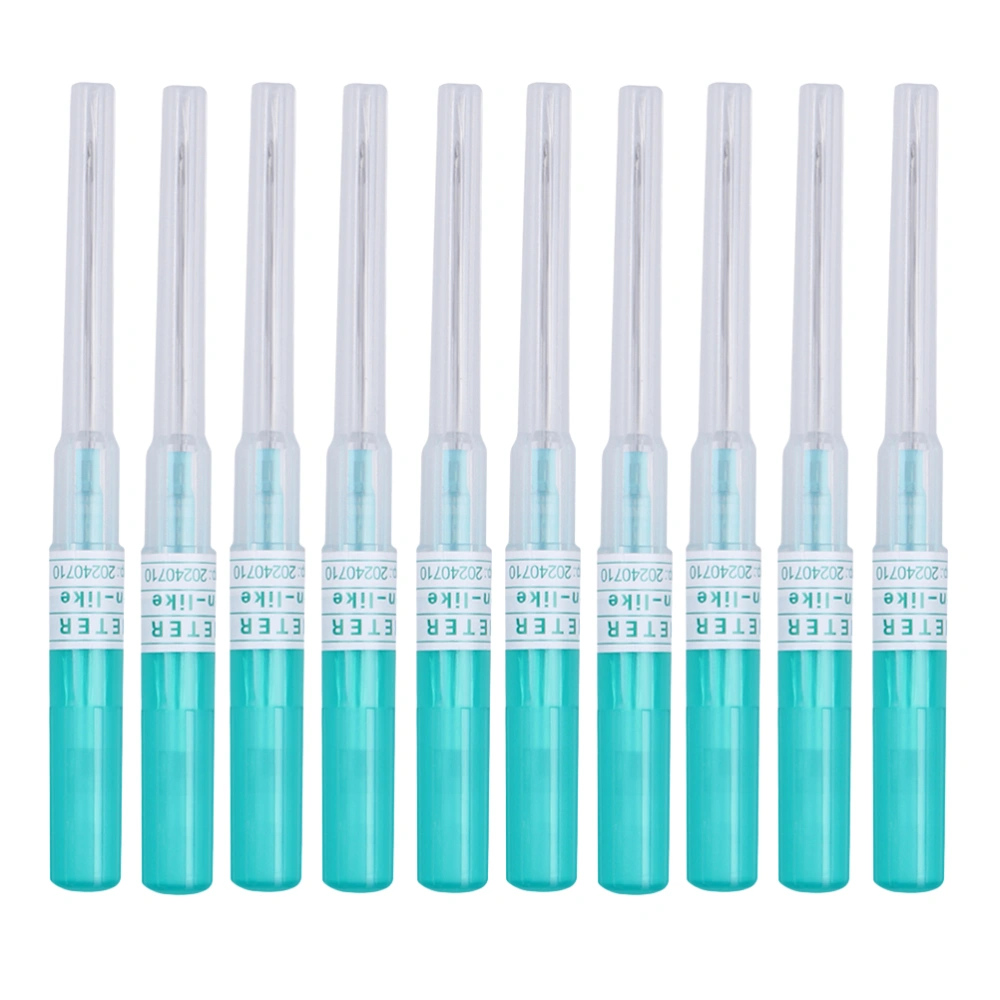 10pcs 18G Disposable Body Piercing Needles Gauge Piercing Needles Sterile Body Piercing Needles for Ear Nose Navel