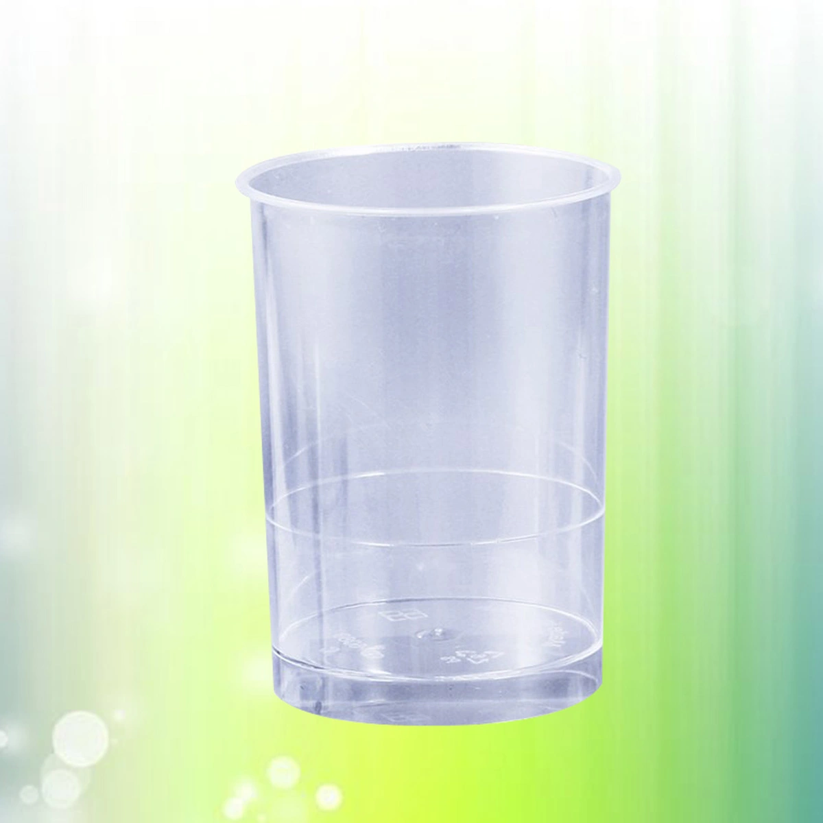 10pcs Plastic Mousse Cup Thickened Transparent Container Straight Cup for Jelly Yogurt Dessert