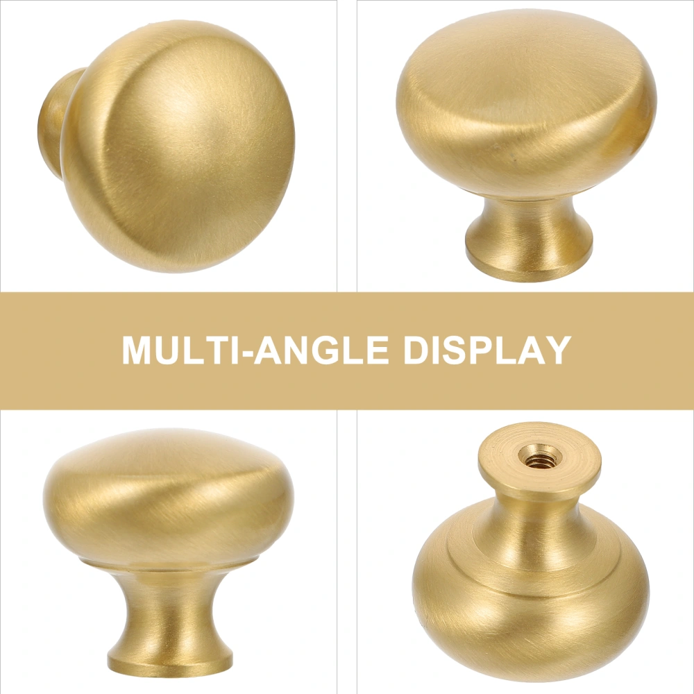 2pcs Brass Furniture Handle Drawer Wardrobe Door Knob Handle Pulls Handles