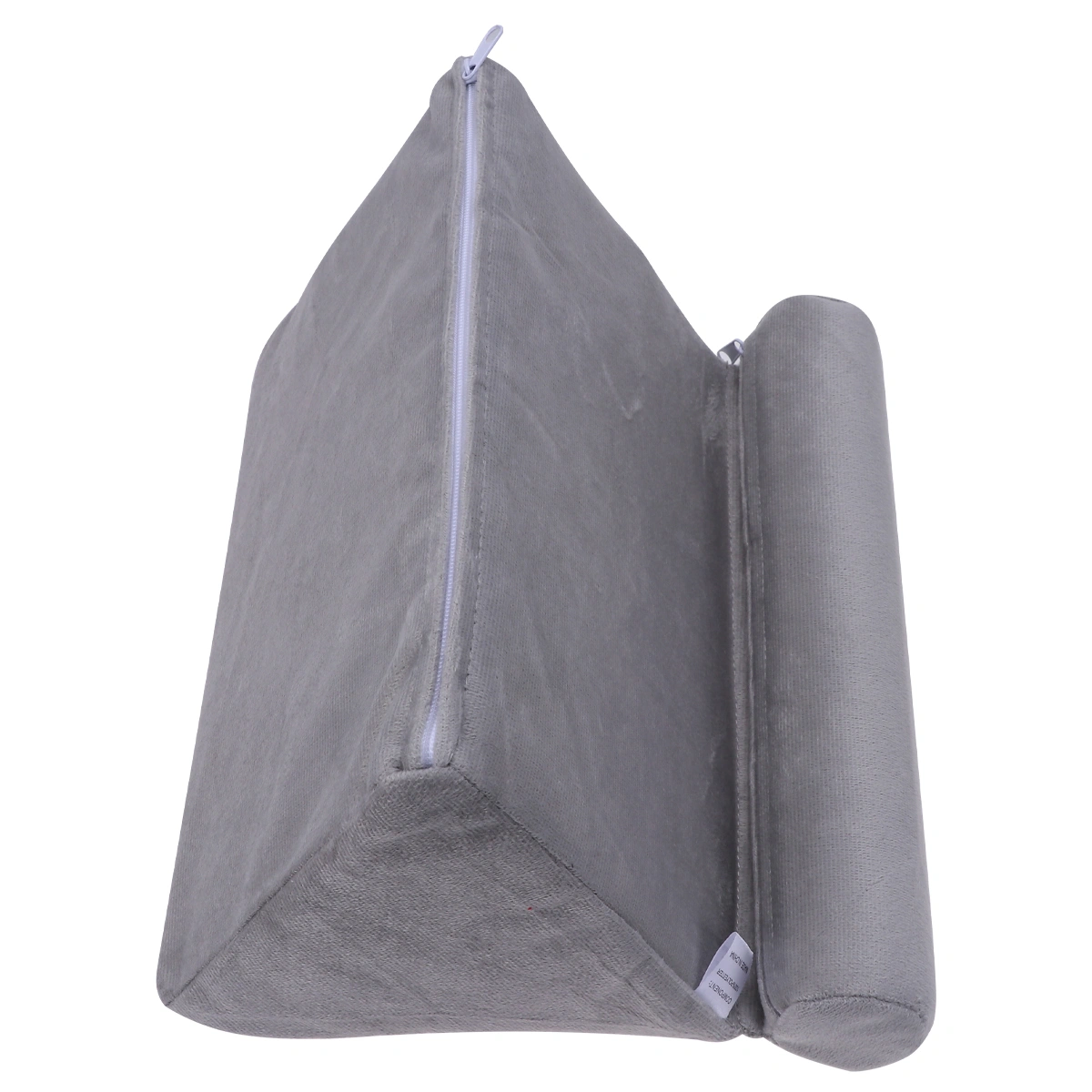 1pc Phone Tablet Multi-angle Triangular Support Pillow Pillow Reading Stand for Home (Light Grey Triangle Pillow)
