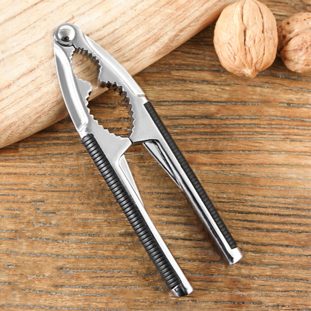 Multifunctional Nut Seafood Zinc Alloy Arcuate Walnut Opener Tool for Home