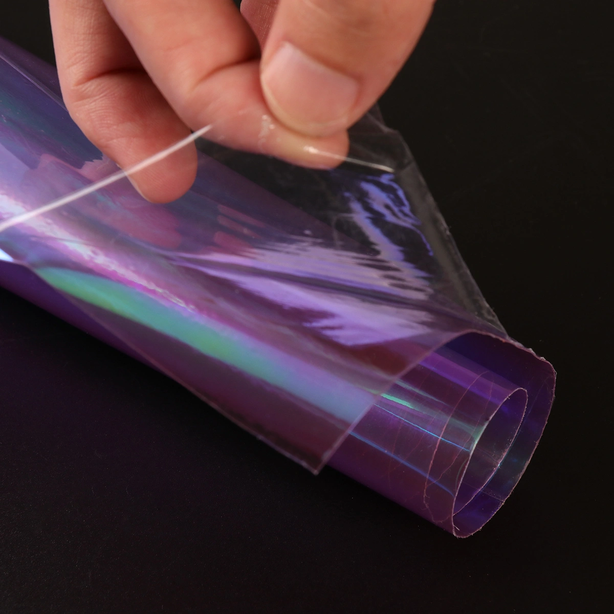 30 x 120cm Car Headlight Protective Film Color Changing Tint Vinyl Wrap (Purple)