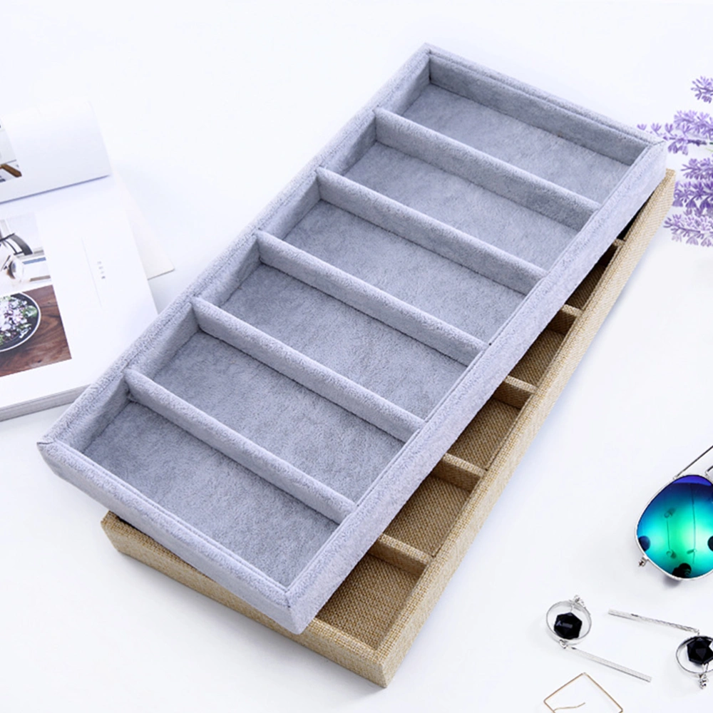 Sunglasses Holder Sunglasses Organizer Eyeglass Case Storage Organizer 6 Slots