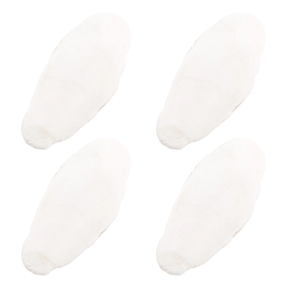 4Pcs Pet Desalting Cuttlebone Toy Hamster Turtle Teeth Grinding Toy Beige