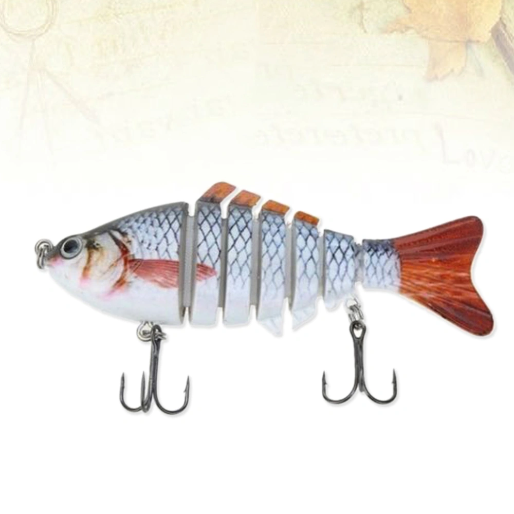 10cm 15.5g Fishing Lure Bait Artificial Hard Bait Salmon Bass Fishing Lures Fishing Tackle Accessories Rotating Tail Tackle (C)