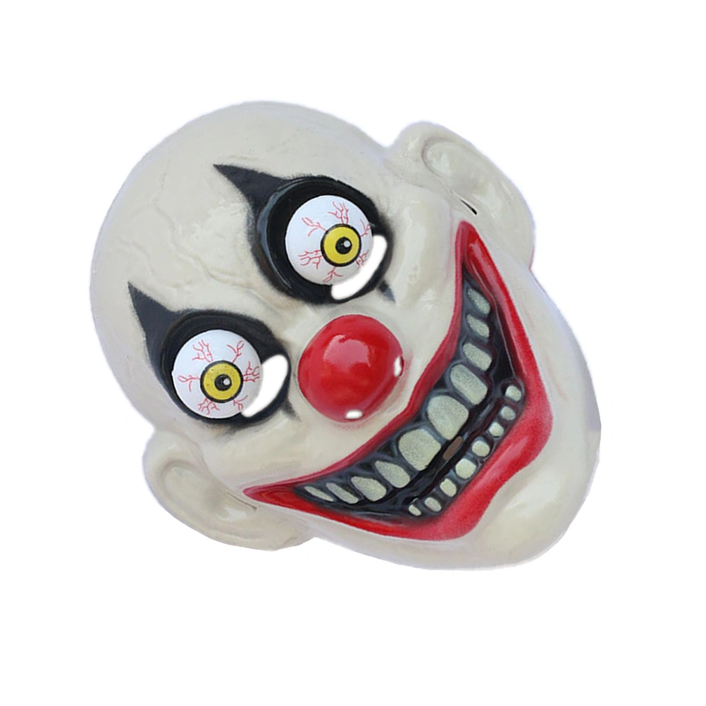 Halloween Red Nose Clown Mask Horrible Party Mask Headgear Performance Props for Masquerade Carnival