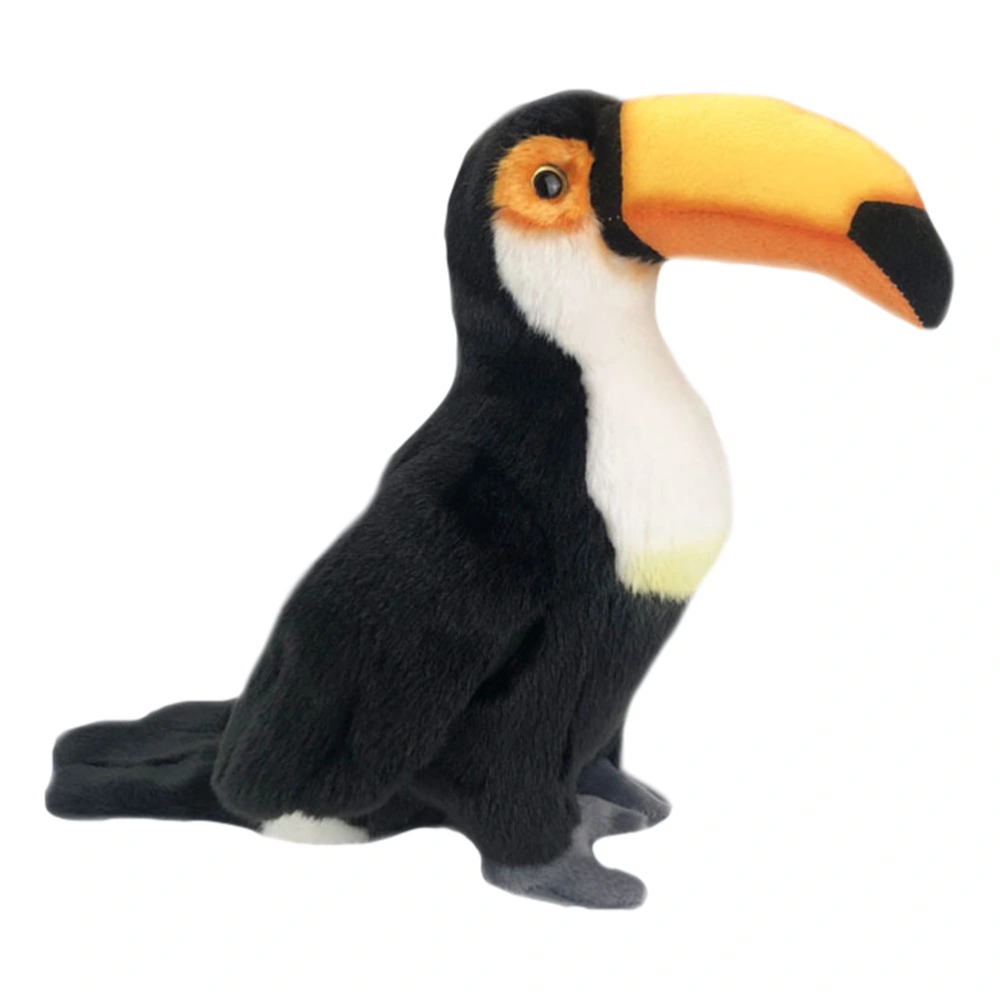 1Pc Simulative Toucan Plush Toy Cartoon Plush Doll Toy Stuffed Animal Doll