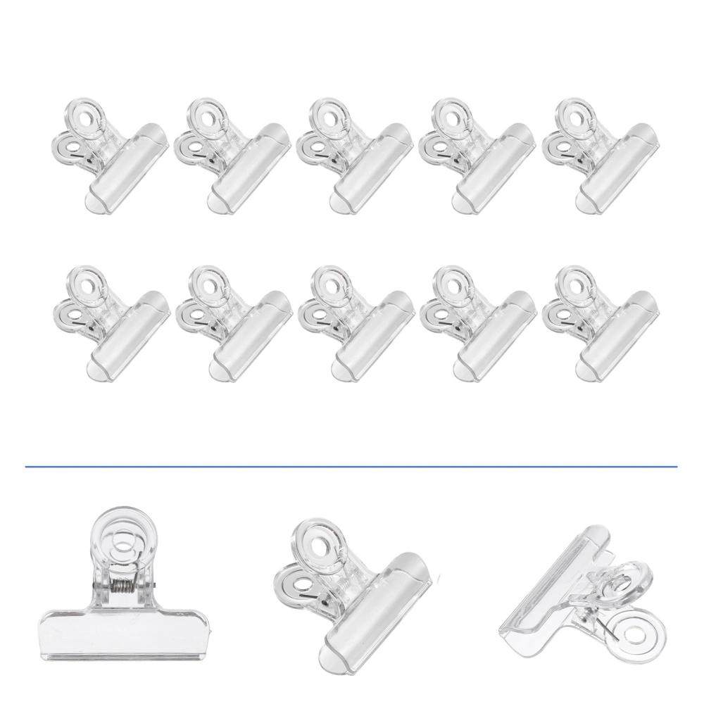 10pcs Multi-functional Plastic Clips Curve Nail Extension Clips Nail Fixing Tool