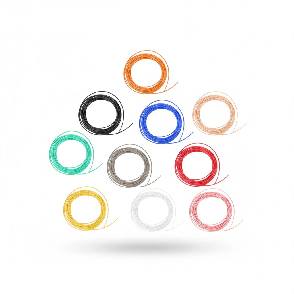 10pcs 1.75mm 3D Printing Pen Filament Refills PLA Filament Refill (ABS 5M 1O Colors Random Color)