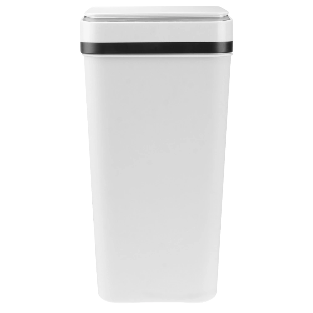 1PC Smart Induction Trash Can Automatic Flip-type Toilet Trash Can (No Battery)