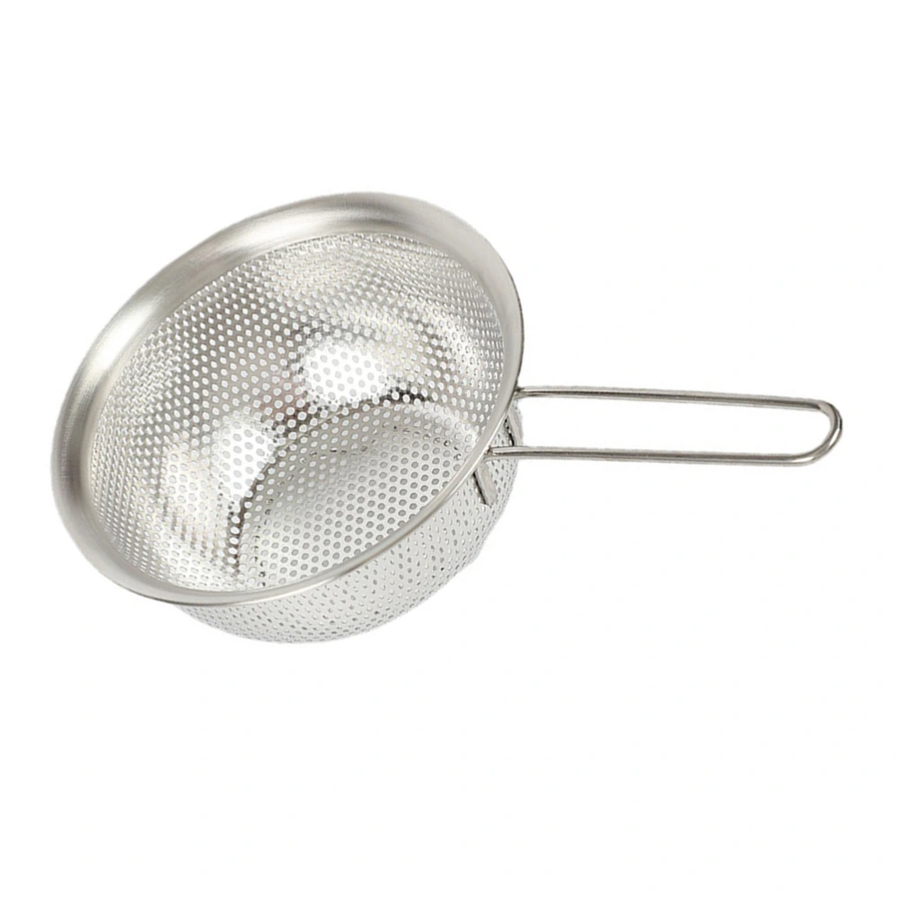 Draining Basket Stainless Steel Frying Basket Food Cleaning Basket Rice Sieve