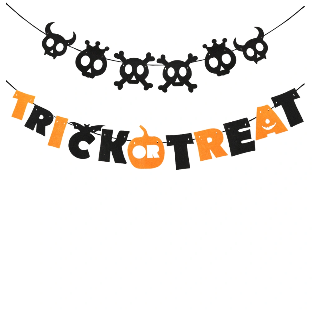 3M Trick or Treat Nonwoven Halloween Garland Banner Hanging Decoration Indoors