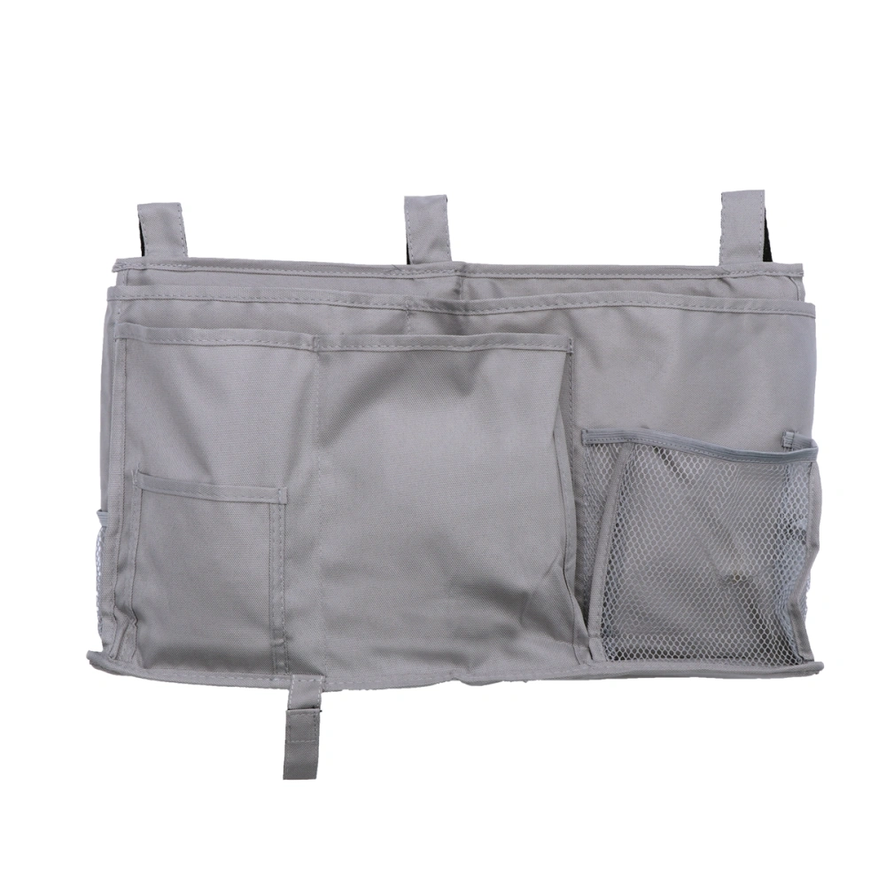 Multi-functional Storage Bag Bed Side Hanging Organizer Bag (Grey)