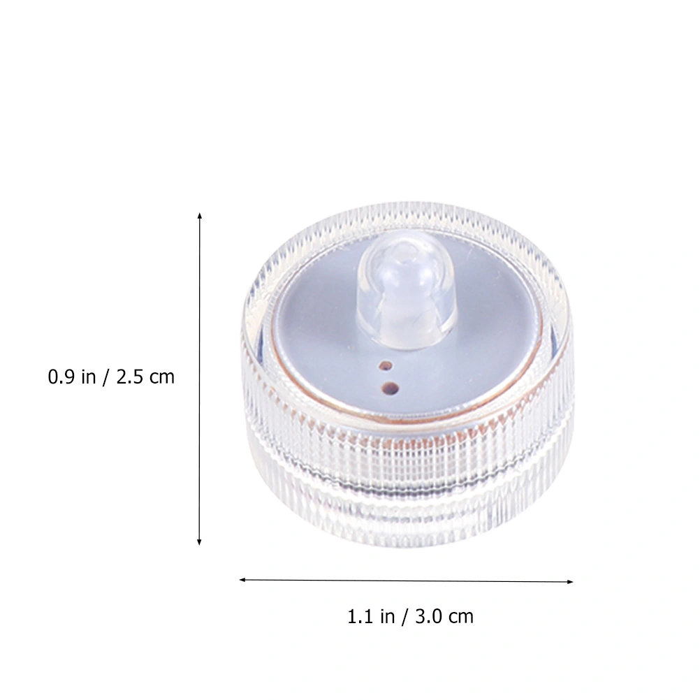 12pcs Led Waterproof Candle Lamps Fish Tank Lights Diving Lights LED Tea Lights