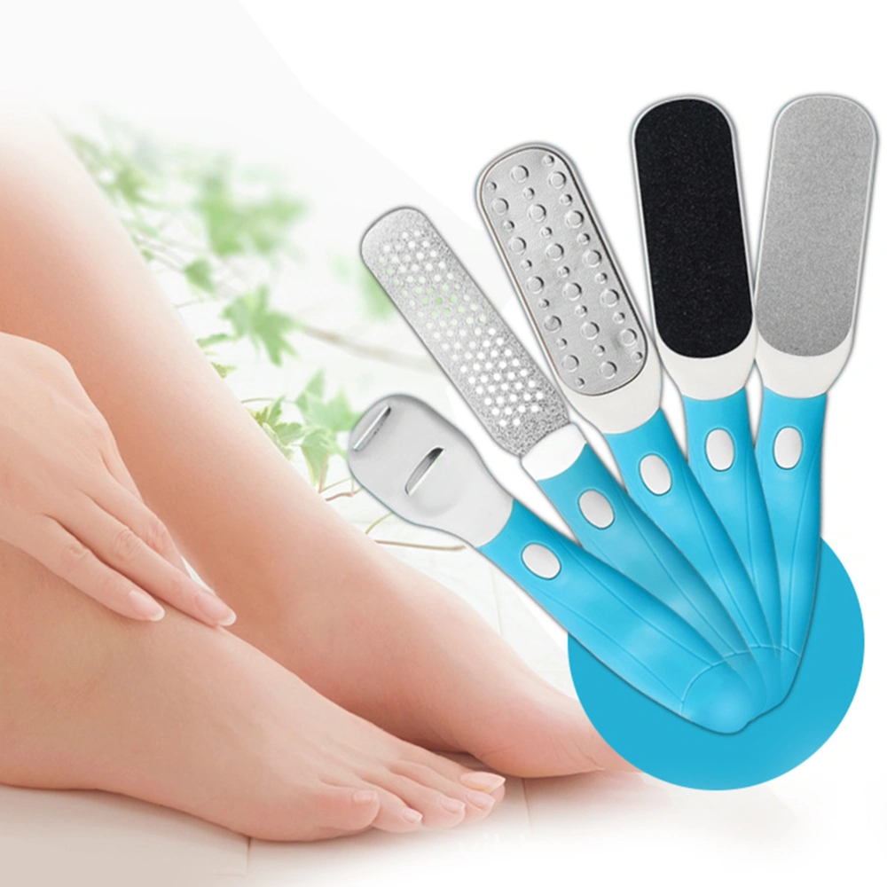 6 Pcs Professional Pedicure Rasp Foot File Cracked Skin Corns and Callus Remover Exfoliating File