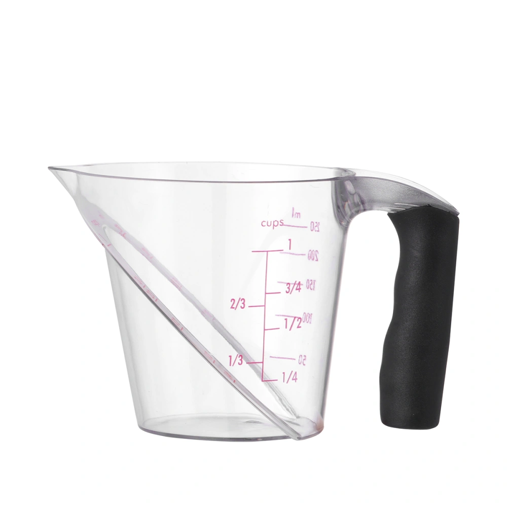 1Pc Creative Plastic Measuring Cup with Scale (250ml)